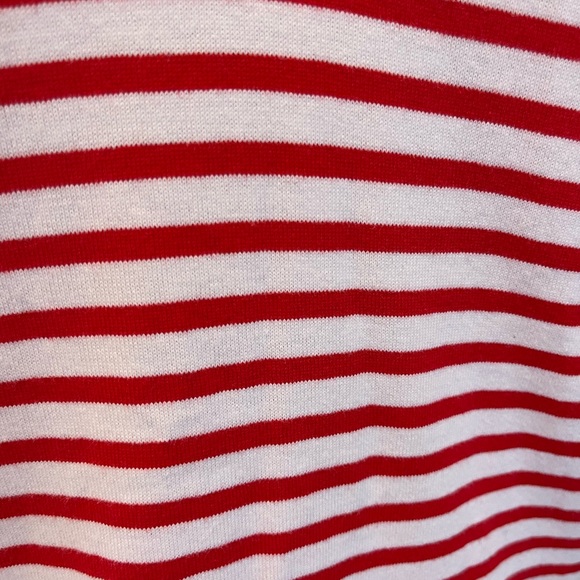 EUC Draper James T-Shirt Dress in Red Nautical Stripe - Picture 4 of 6